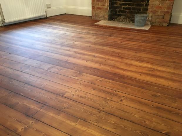 Floorboard Restoration - Beverley After