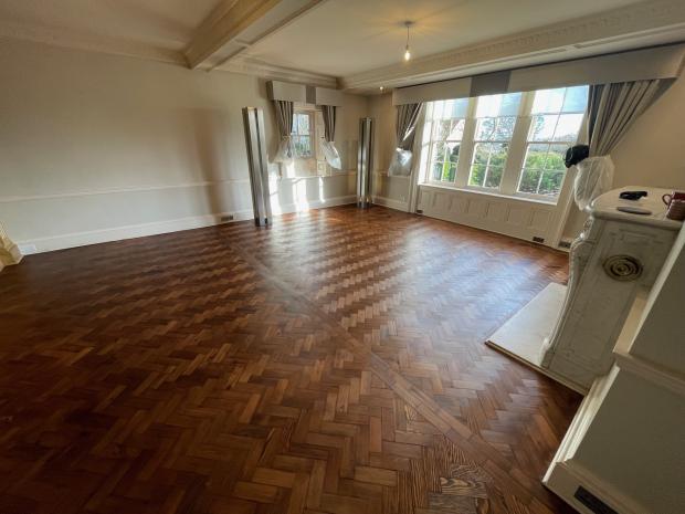 Pitch Pine Parquet - Hutton Buscel North Yorkshire After